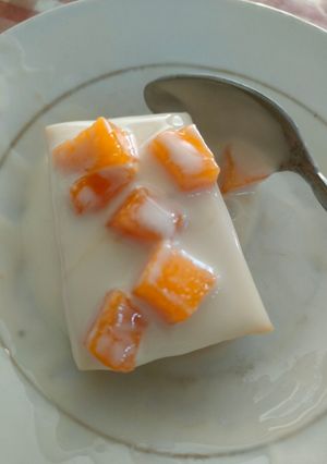 Foto resep Puding Mangga Vla Keju