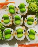 Chikuwa and Edamame Chicks for Bento Box - Easy and Cute!