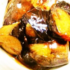 A picture of Sweet & Salty Simmered Eggplant.