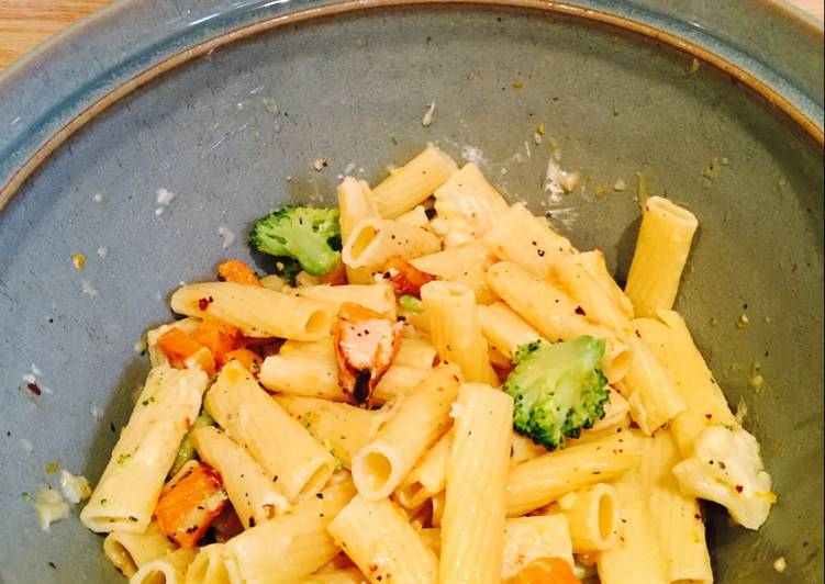 Steps to Prepare Butternut Squash Tortiglioni in 14 Minutes for Young Wife