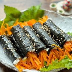 A picture of Korean Carrots Kimpab.