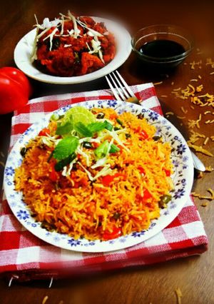সেজওয়ান ফ্রয়েড রাইস রেসিপির প্রধান ছবি