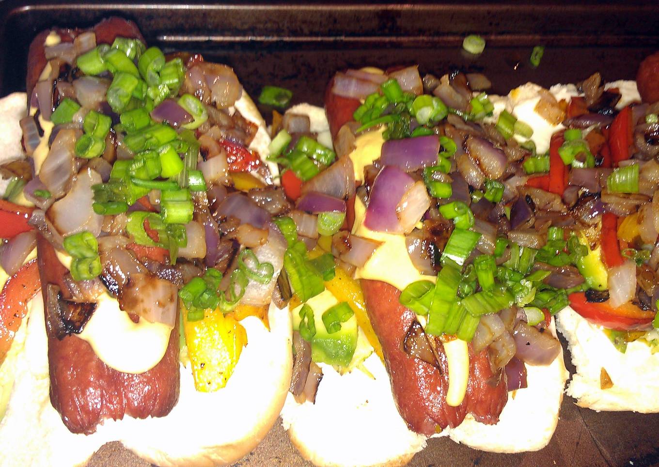 A healthy and delicious way to eat hot dogs.