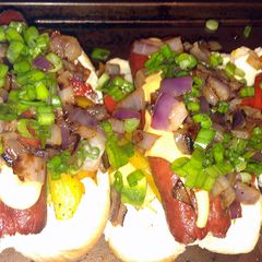 healthy, yummy way to eat hot dogs. A picture of healthy, yummy way to eat hot dogs..