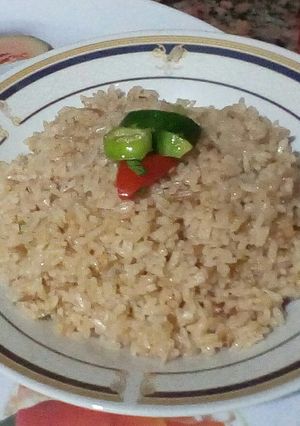 صورة لوصفة رز السمك