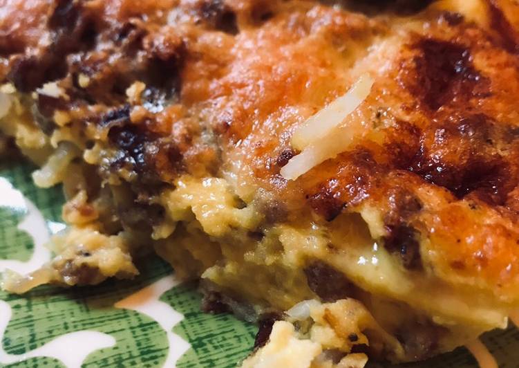 How to Make Quick 5-Ingredient Skillet Breakfast Casserole