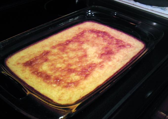 Sweet Corn Pudding