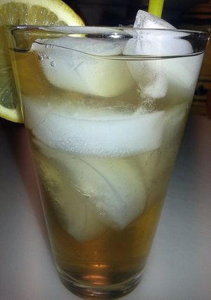 A picture of Arizona Green Tea (Almost).