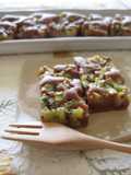 Rice Flour Chocolate Cake with Kiwi