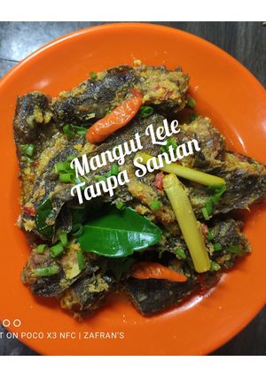 Foto resep Mangut lele tanpa santan