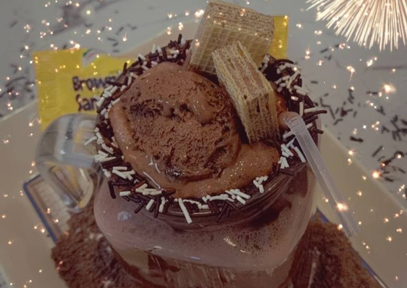 Chocolate Milk Shake & Ganache