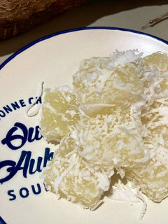 A picture of Cassava Dessert Without Flour Using Erythritol.