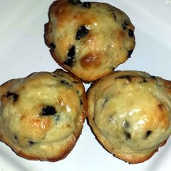 Lu's cherry orange nut muffins A picture of Lu's cherry orange nut muffins.