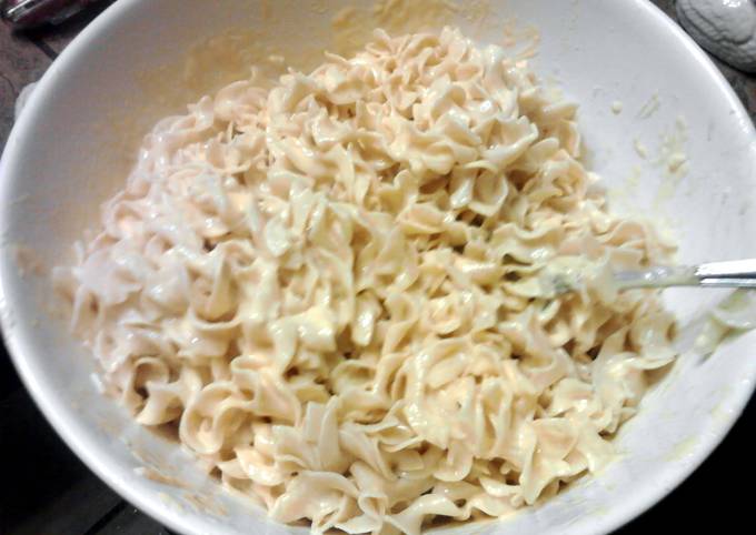 Recipe of Jamie Oliver Egg Noodles with Cheese