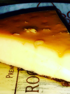 Una foto de Flan de huevo sin lactosa