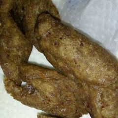 A picture of Keropok lekor.