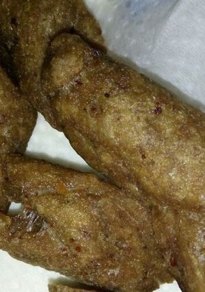 A picture of Keropok lekor.