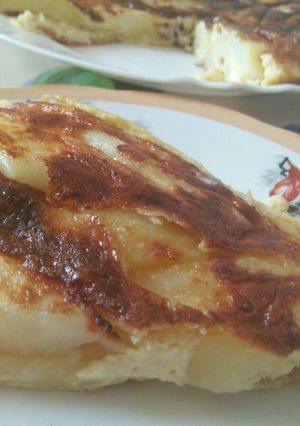 صورة لوصفة اوملات البطاطا المقلية على طريقتي 😋😋