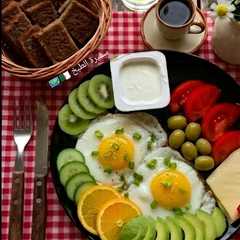 Foto principal de فطور صباحي"للدايت" غني بالفيتامينات و الألياف و البروتين Breakfast