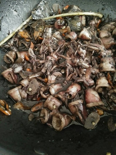 Foto resep Cumi kuah Hitam