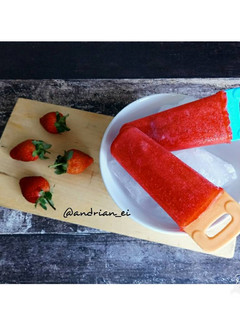 Foto resep Strawberry Lemonade Pop Sicles