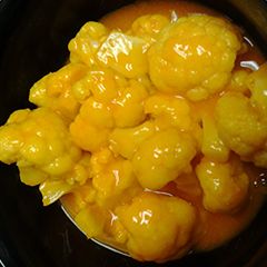 A picture of Buffalo cauliflower.