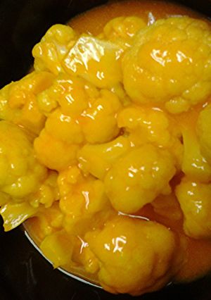 A picture of Buffalo cauliflower.
