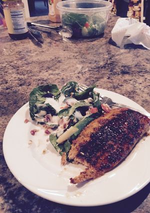 A picture of Salmon Pan Fried.