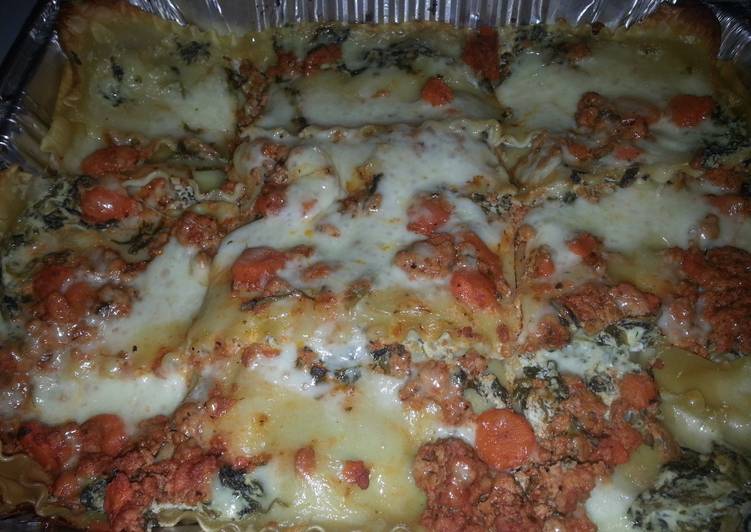 Recipe of Homemade Veggies vs.Meatie Lasagna