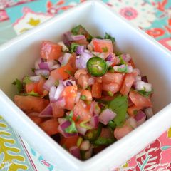 A picture of Pico de Gallo.