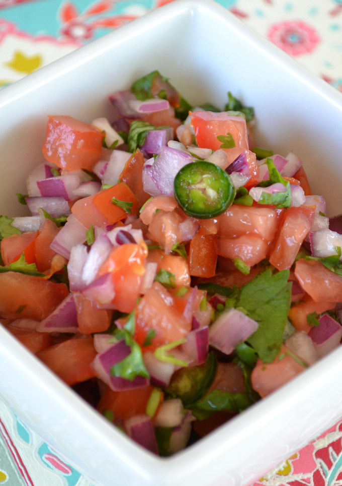 A picture of Pico de Gallo.