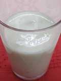 Soy milk banana drink