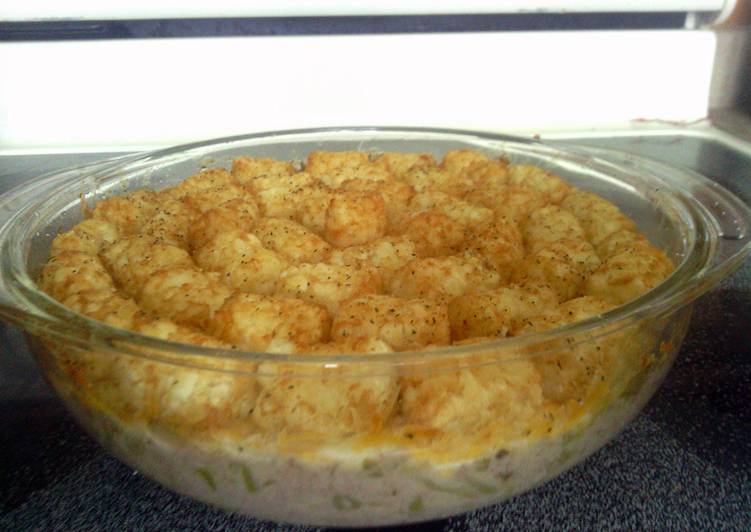 Recipe of Any-night-of-the-week tater tot casserole