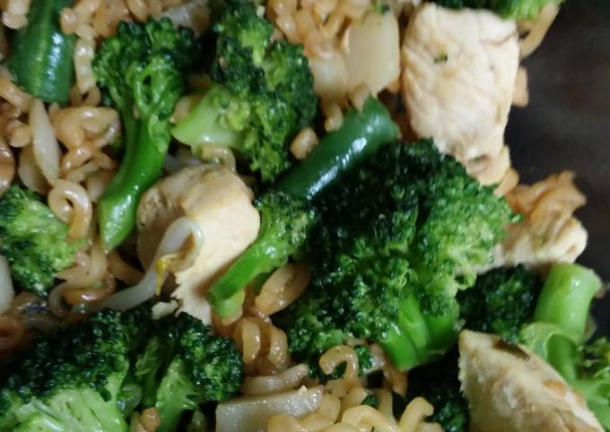 Simple Way to Prepare Homemade Easy chicken veggie stir fry