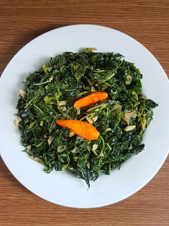 Foto resep Tumis Daun Singkong