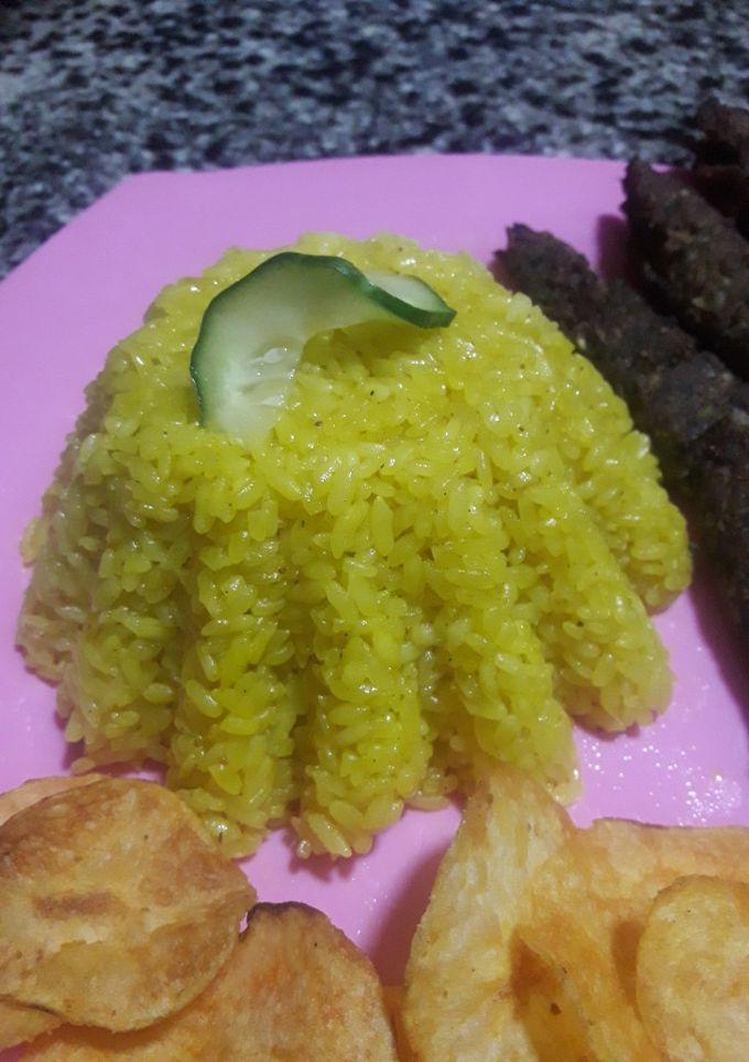 صورة لوصفة الارز المصري بالكركم