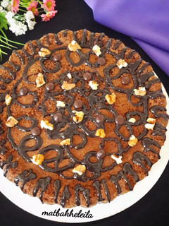عکسی از دستور کیک کره بادام زمینی🥜🥜🥜