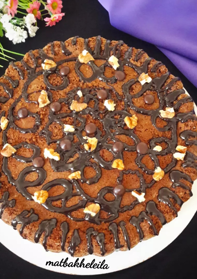 عکسی از دستور کیک کره بادام زمینی🥜🥜🥜