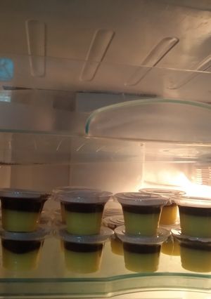 Foto resep Puding Jagung Lapis Cokelat