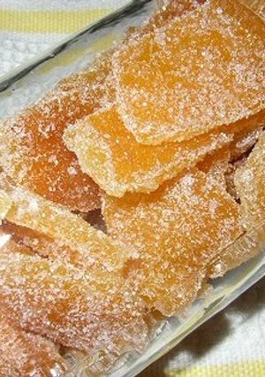 A picture of Candied Amanatsu Citrus Peel.
