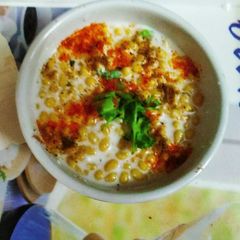 A picture of Boondi Raita.