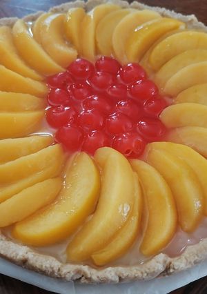 Una foto de Tartaleta de frutas vegana apta para aplv y aam