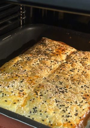 صورة لوصفة فطيرة الاجبان