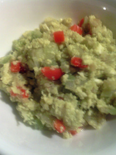 A picture of Chayotes with Eggs..