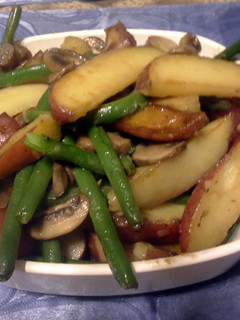 A picture of Veggie mix.