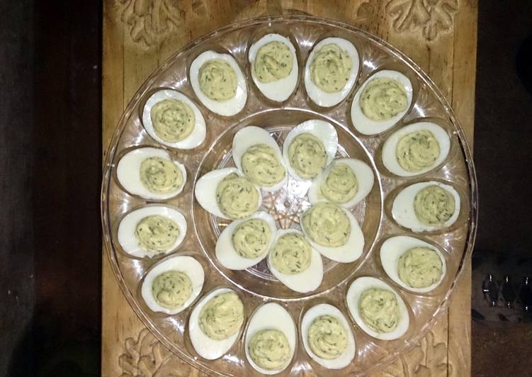 Recipe of Speedy Deviled Eggs (popular Since 1939)