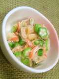 Easy! Sticky Okra Salad
