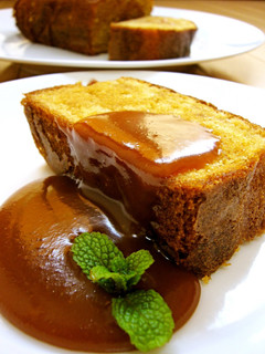 A picture of Easy Caramel Pancake Mix Pound Cake.