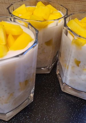 Tápióka puding recept fotója