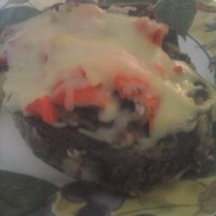 A picture of Brad's steak oscar.